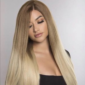 Lace front wig